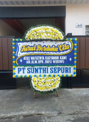 Papan Bunga Duka di Kapuas Murung