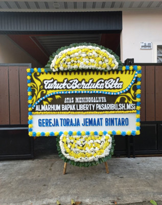 Papan Bunga Duka di Kapuas Murung
